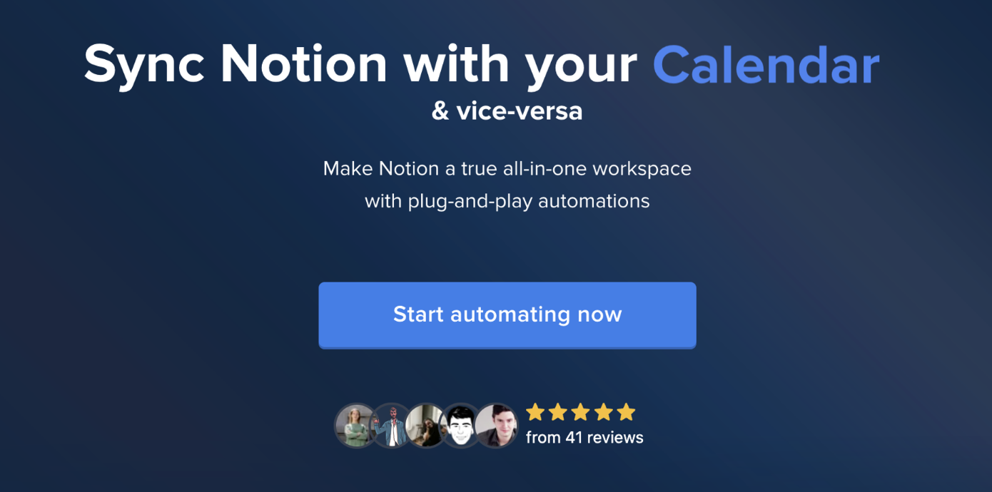 Notion Automations の画面